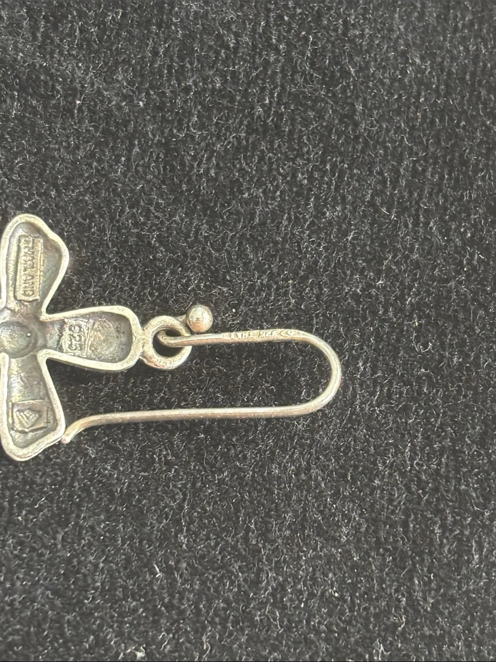 Silpada .925 Sterling Silver Earring Single Replacement W1155